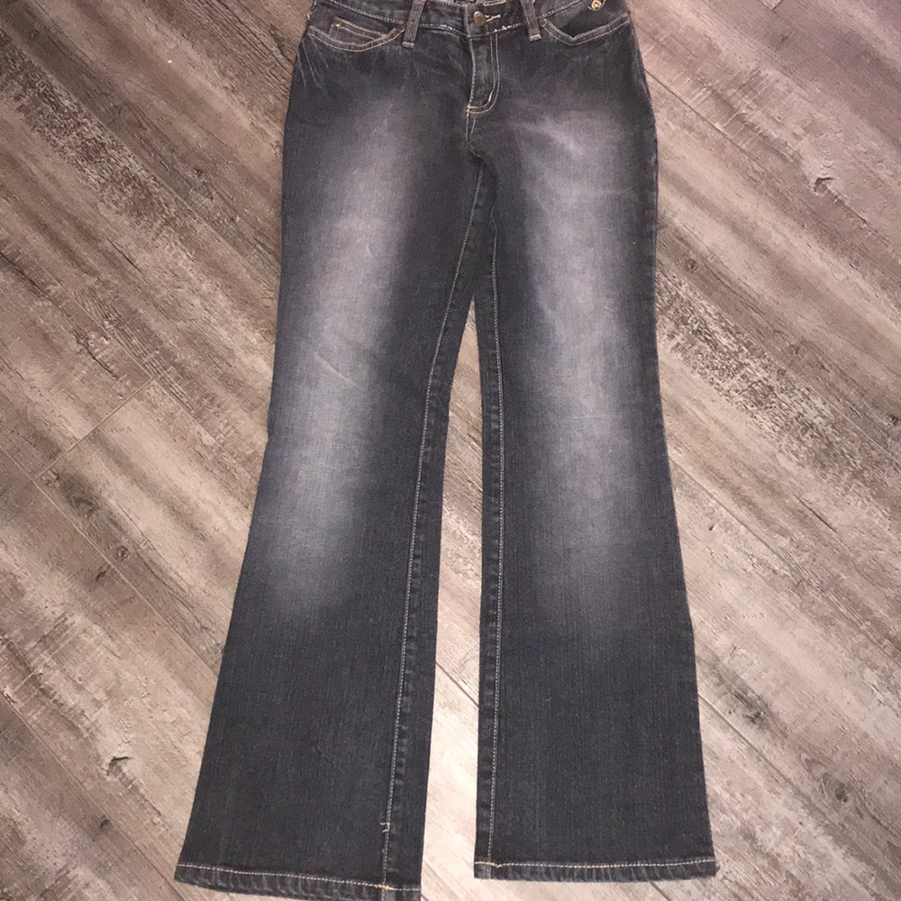 Black and light wash Anisette jeans